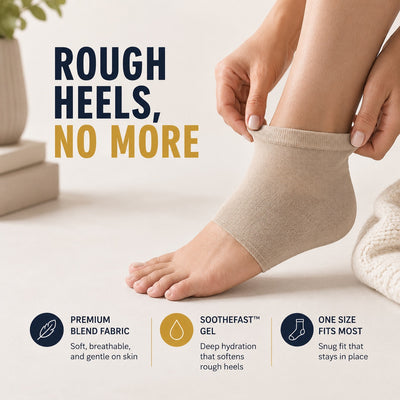 Moisturizing Gel Heel Socks