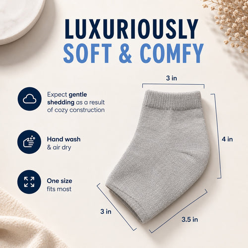 Moisturizing Gel Heel Socks