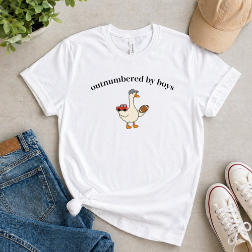 outnumbered by boys T-Shirt
