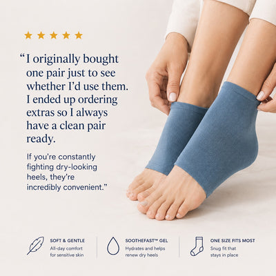 Moisturizing Gel Heel Socks
