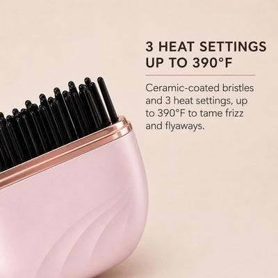 MiniSmooth™ V2 Portable Heated Comb