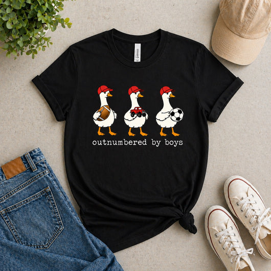 outnumbered by boys T-Shirt