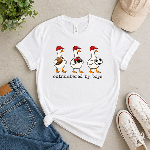outnumbered by boys T-Shirt