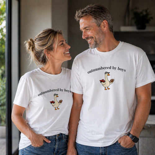 outnumbered by boys T-Shirt