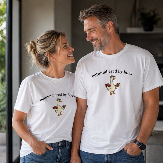 outnumbered by boys T-Shirt